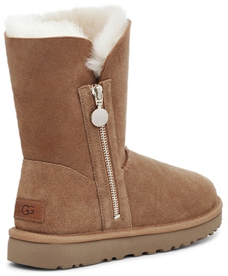 (Women) UGG Bailey Zip Short Fleece Lined Brown 1112480-CHE Shop (Women) UGG Bailey Zip Short Fleece Lined Brown 1112480-CHE