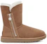 Order (W) UGG Bailey Zip Short Foderato in Pile Marrone 1112480-CHE