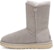 (W) UGG Bailey Zip Pendek Kekal Hangat Selesa Kelabu 1112480-GOA