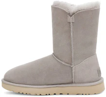 (Women) UGG Bailey Zip Short Stay Warm Cozy Gray 1112480-GOA (Women) UGG Bailey Zip Short Stay Warm Cozy Gray 1112480-GOA