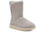 Lookbook (W) UGG Bailey Zip Pendek Hangat Nyaman Abu-Abu 1112480-GOA