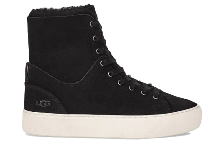 (W) UGG Beven Casual Skateboarding Shoes Black 圖 2