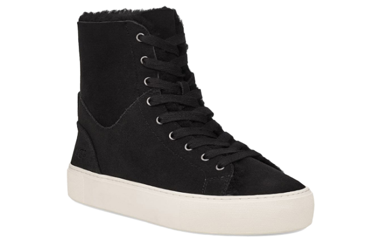 (W) UGG Beven Casual Skateboarding Shoes Black 圖 3