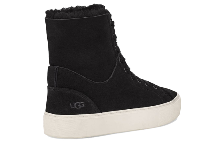 (W) UGG Beven Casual Skateboarding Shoes Black 圖 4