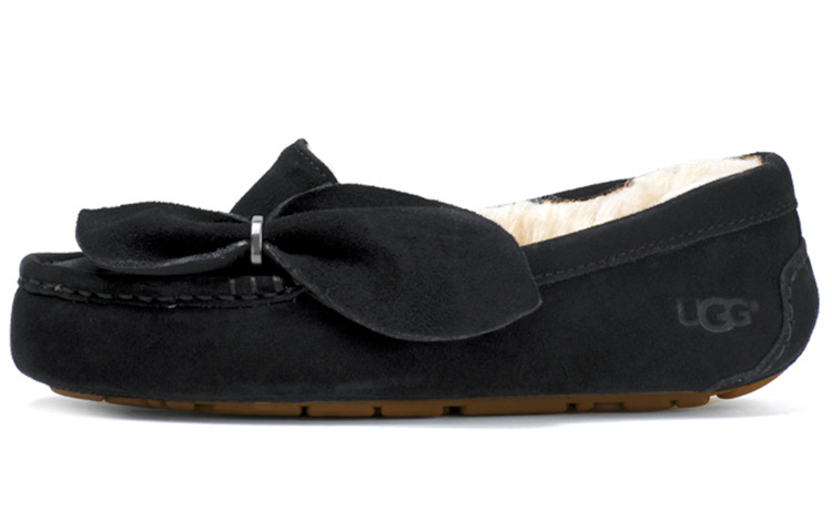(W) UGG Bow Mini 'Black'
