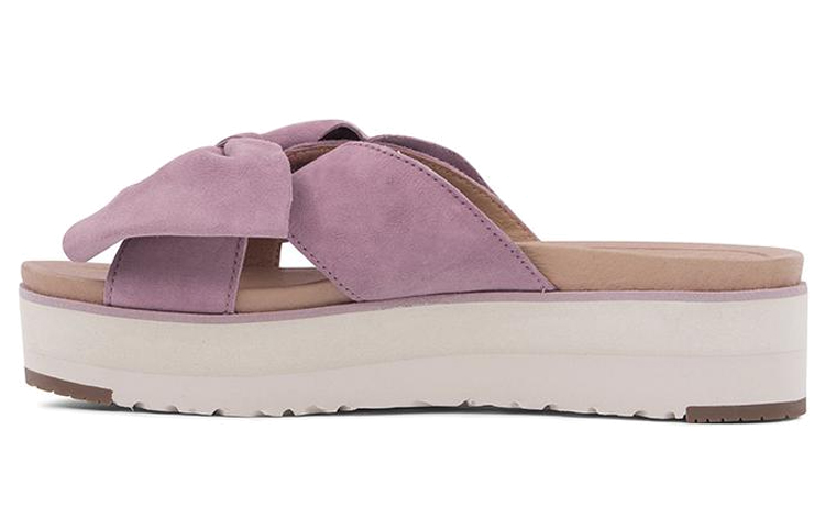 Buy (W) UGG 보우 오픈토 핑크레드 슬리퍼 (UGG Bow Opentoe Pinkred Slippers) 1099803-PDW