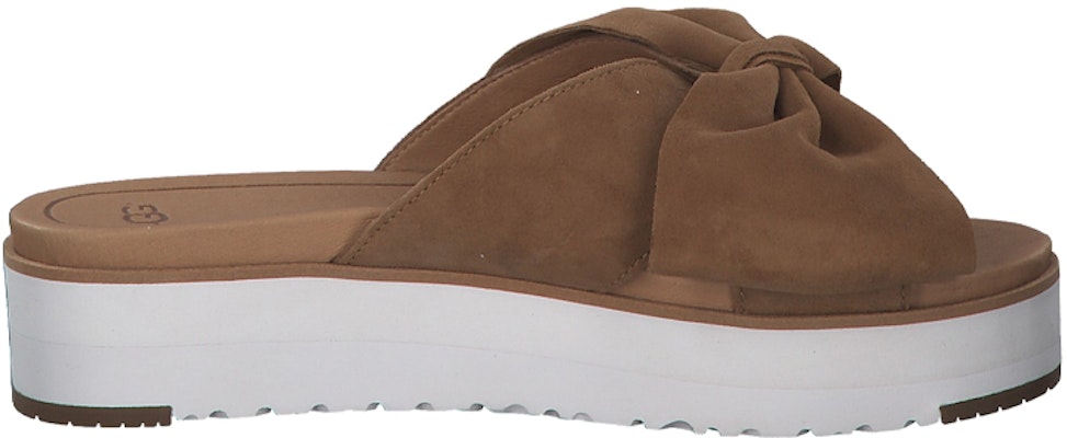 (Women) UGG Bow Open Toe Slippers 1099803-CHE Order (Women) UGG Bow Open Toe Slippers 1099803-CHE