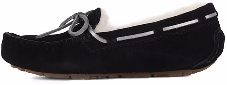women-ugg-bow-tie-casual-loafer-flats-black-1019069-blk