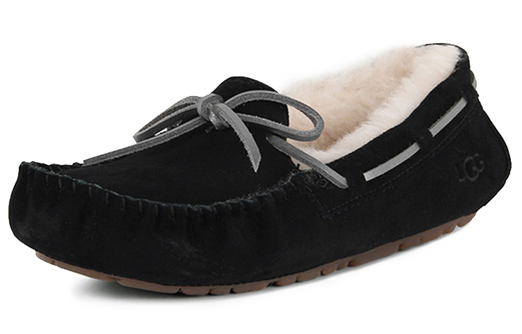 Order (W) UGG Schleifen-Slipper Casual Loafer Flats ''Schwarz'' 1019069-BLK