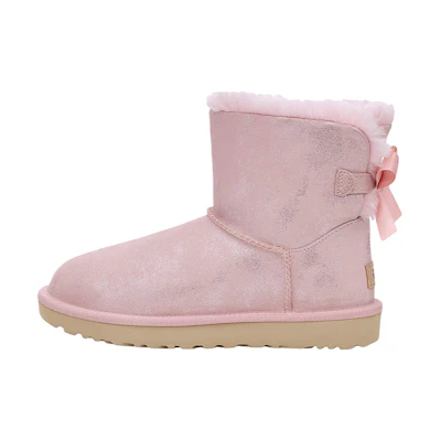 (W) UGG Bow tie Snow Boots 'Pink'