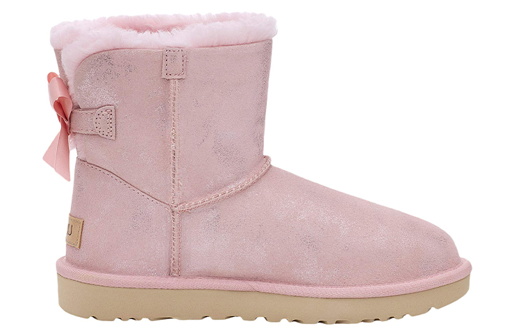(W) UGG Bow tie Snow Boots 'Pink' 圖 2