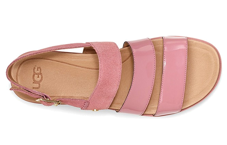 (W) UGG Braelynn Platform Sandal 'Pink' 圖 4