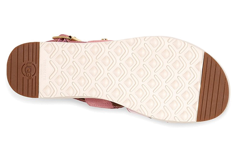 (W) UGG Braelynn Platform Sandal 'Pink' 圖 6