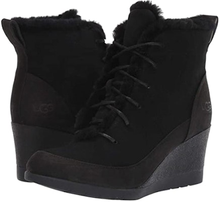 (W) UGG 브리짓 블랙 컴피 웨지 부츠 (UGG Bridget comfy wedge boots) 69269261-BLK Lookbook (W) UGG 브리짓 블랙 컴피 웨지 부츠 (UGG Bridget comfy wedge boots) 69269261-BLK
