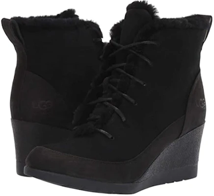(Women) UGG Bridgit 'Black Comfort-Mid-Calf Wedge' 69269261-BLK Lookbook (Women) UGG Bridgit 'Black Comfort-Mid-Calf Wedge' 69269261-BLK