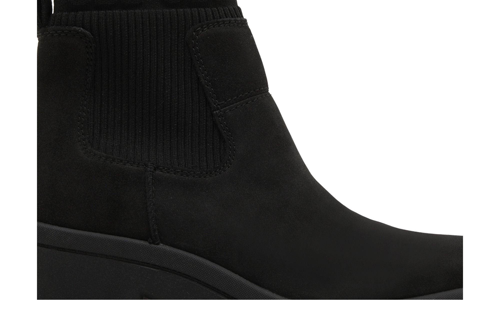 Lookbook (W) UGG 布鲁克林切尔西靴 '黑' 1148730-BLK