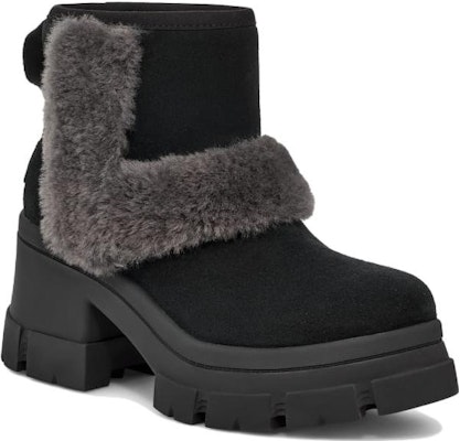(W) UGG Brooklyn Sunburst But Heeled Hitam 1145710-BLK Lookbook (W) UGG Brooklyn Sunburst But Heeled Hitam 1145710-BLK