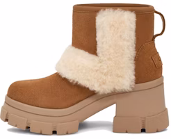 (Women) UGG Brooklyn Sunburst Heeled Boot Chestnut 1145710-CHE (Women) UGG Brooklyn Sunburst Heeled Boot Chestnut 1145710-CHE