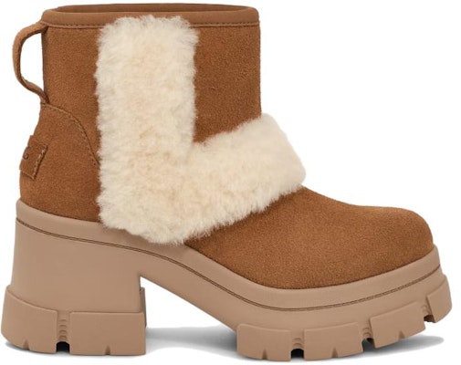 (W) UGG Brooklyn Sunburst But Heeled Coklat Chestnut 1145710-CHE Order (W) UGG Brooklyn Sunburst But Heeled Coklat Chestnut 1145710-CHE