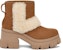 (W) UGG Brooklyn Sunburst But Heeled Coklat Chestnut 1145710-CHE
