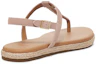 Shop (W) UGG Brylee ''Rose Gouden Comfort Leren Teenslippers'' 1132833-RGMT