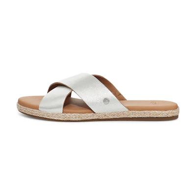 (W) UGG Brylee 'Silver CMFT Casual Fashion Slide'