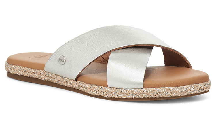 Lookbook (W) UGG Brylee 'Slide Modis Nyaman Perak' 1132736-SLVM