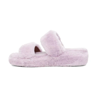 (W) UGG Buckle Purple Sandals