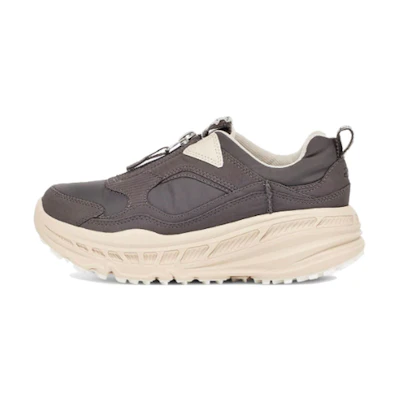 (W) UGG CA805 Zip Thick Sole Sports Shoe Gray White