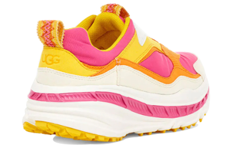 (W) UGG CA805 Zip Thick Sole Sports Shoe Pink Yellow 圖 4