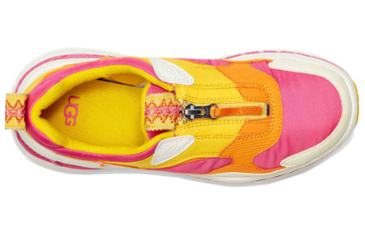 (W) UGG CA805 Zip Thick Sole Sports Shoe Pink Yellow 圖 5