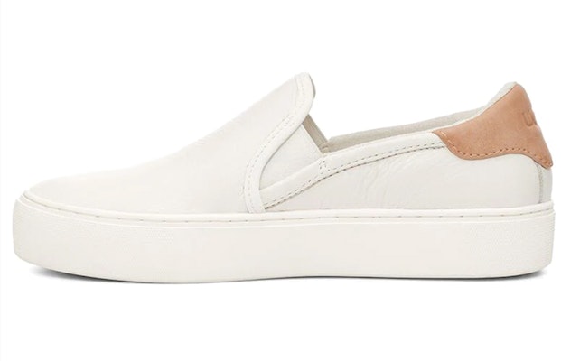 UGG Cahlvan 透氣輕便 低幫休閒板鞋 女款 白 Buy UGG Cahlvan 透氣輕便 低幫休閒板鞋 女款 白