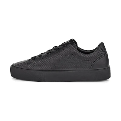(W) UGG Cakewalk Zilo snake pattern Skateboarding Shoes Black