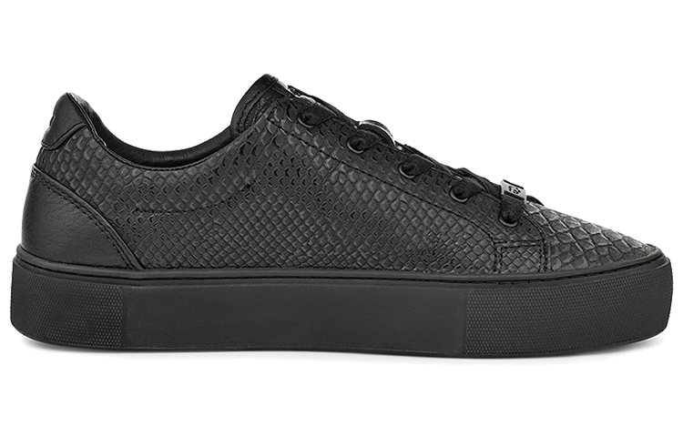 (W) UGG Cakewalk Zilo snake pattern Skateboarding Shoes Black 圖 2