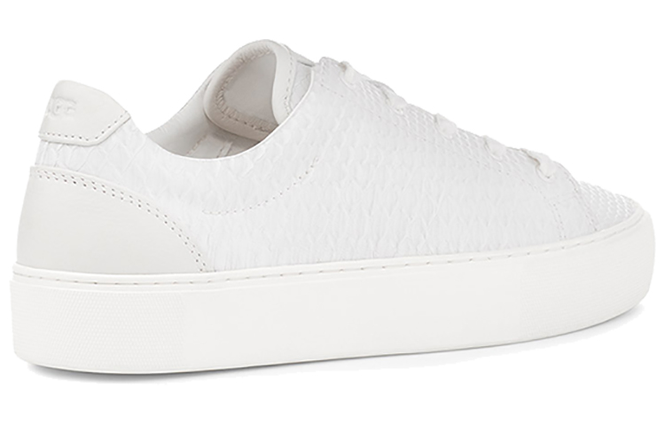 Shop (W) UGG Cakewalk Zilo Zapatillas Skate Serpiente Blancas 1109457-WEXT