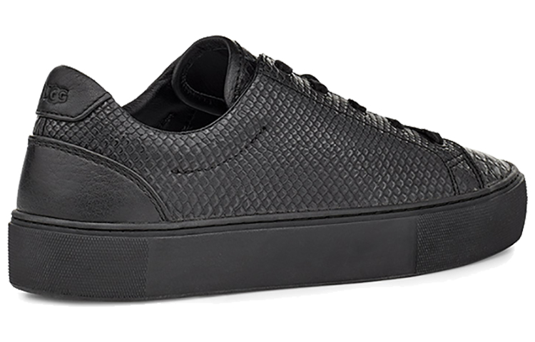 (W) UGG Cakewalk Zilo snake pattern Skateboarding Shoes Black 圖 4