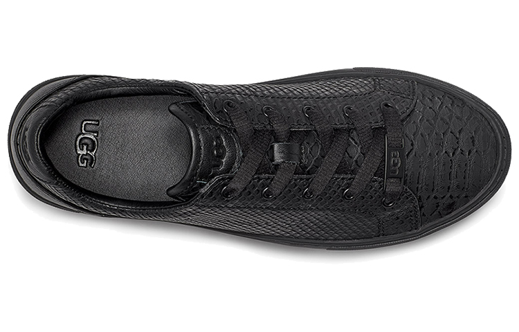 (W) UGG Cakewalk Zilo snake pattern Skateboarding Shoes Black 圖 5