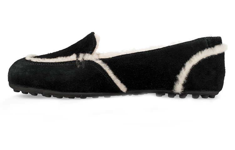 (Women) UGG Hailey Loafer 'Black' 1020029-BLK