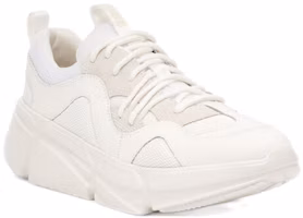 Lookbook (W) UGG Calle 绒面革白色系带鞋 1125391-WHT