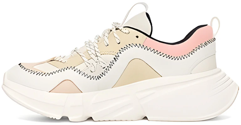 (W) UGGカレレース 白ベージュピンク 1125021-WHM Buy (W) UGGカレレース 白ベージュピンク 1125021-WHM