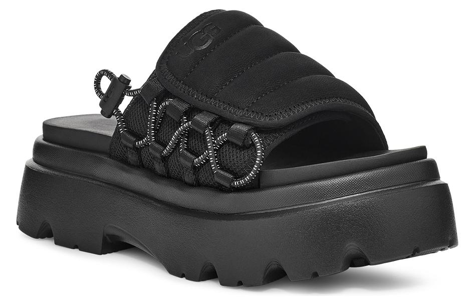 Lookbook (W) UGGキャリー サンダル (ブラック) 1152697-BLK