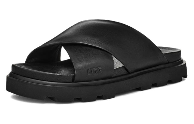 (Women) UGG Capitelle Crossband Sandal 'Black' 1152672-BLK