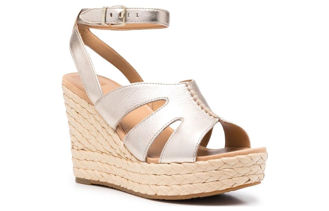 (W) UGG Careena 'Sleek Fashion Sandals Gold' 圖 2