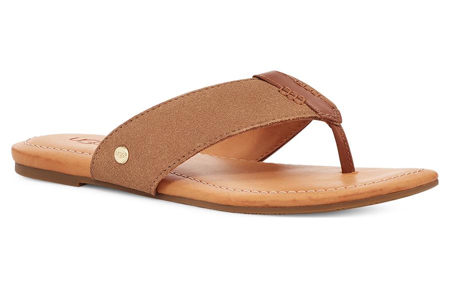 Order (W) UGG Slide 'Chestnut' - Zapatillas Abiertas Castañas 1139051-CHE