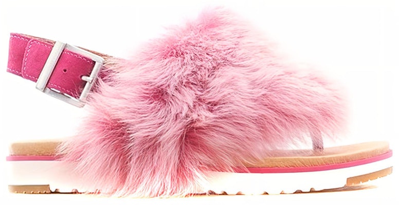(Women) UGG Casual Comfort Fashion Sandal 'First Layer Cowhide Pink' 1092261-CRS Order (Women) UGG Casual Comfort Fashion Sandal 'First Layer Cowhide Pink' 1092261-CRS
