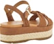 Lookbook (W) Sandal Fesyen Kasual UGG 'Kulit Coklat' 1125026-CTSD