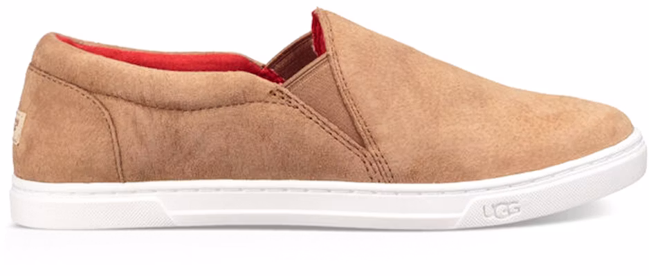 UGG 舒適耐磨 時尚悠閒板鞋 女款 栗色 Order UGG 舒適耐磨 時尚悠閒板鞋 女款 栗色