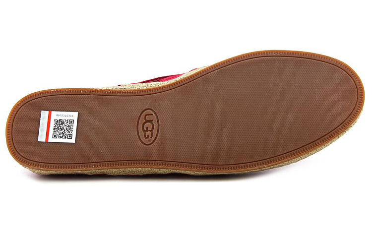 Shop UGG 休閒低幫平底鞋 女款 玫紅