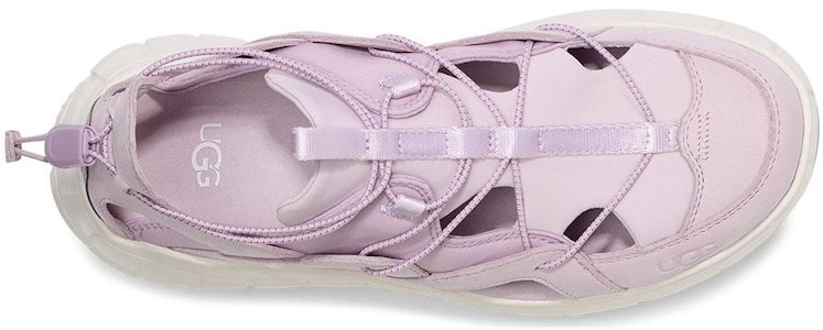 UGG 編織布料 休閒繫帶鏤空 時髦涼鞋 女款 薰衣草霧紫色 Shop UGG 編織布料 休閒繫帶鏤空 時髦涼鞋 女款 薰衣草霧紫色