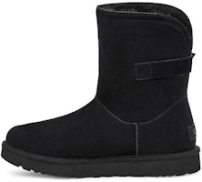(Women) UGG Chantel Side Buckle Snow Boots Black 1119151-BLK (Women) UGG Chantel Side Buckle Snow Boots Black 1119151-BLK